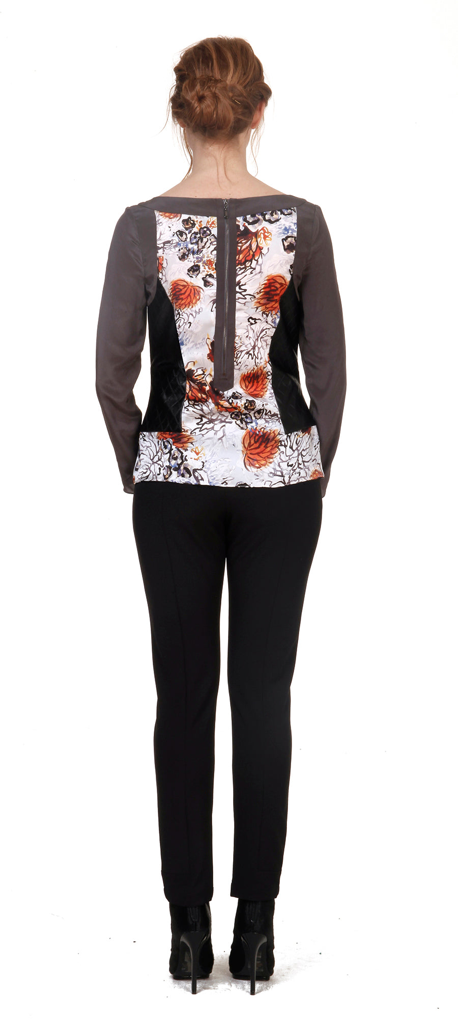 Love Me More Leather Blouse