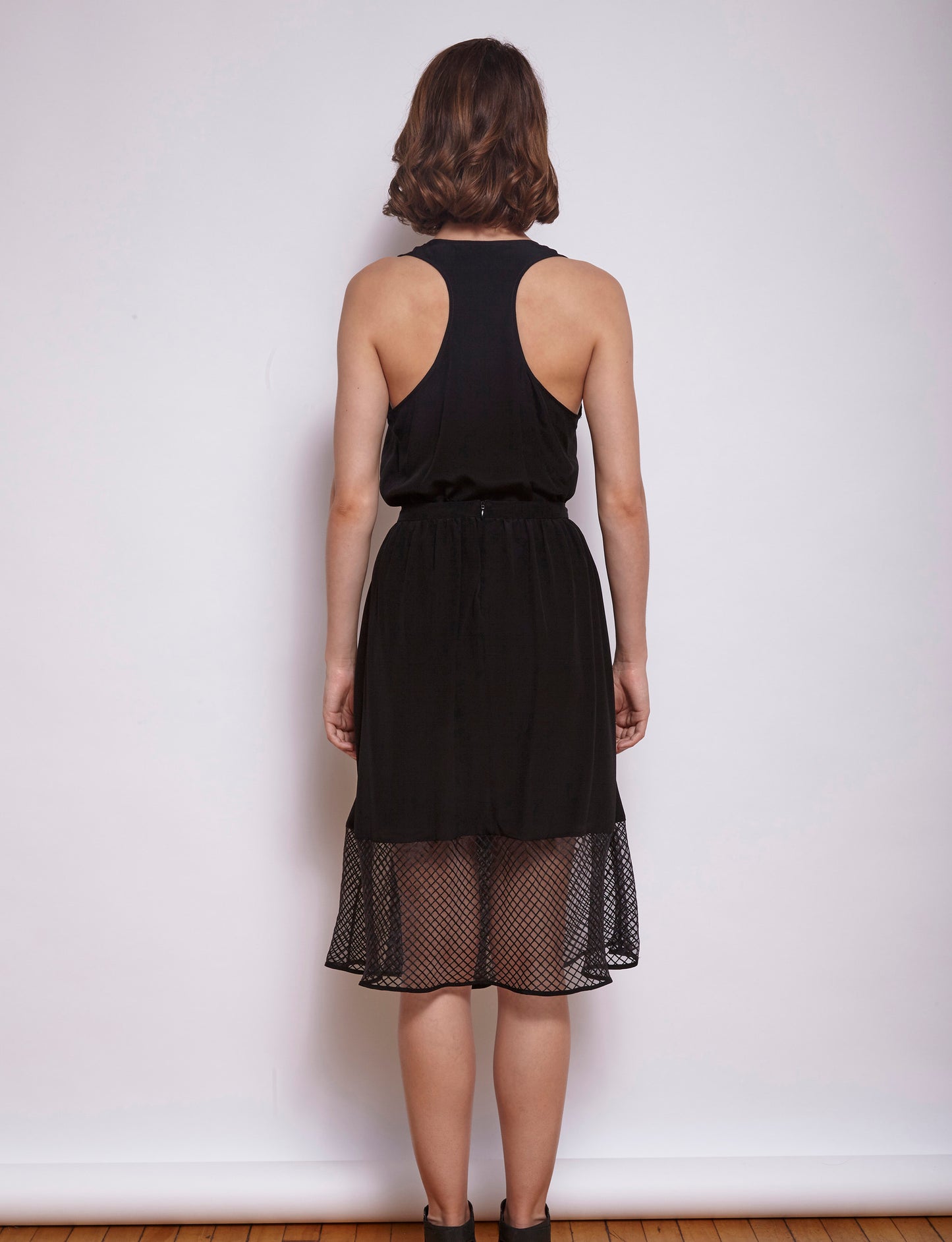 Classy Missy Benedict Basket Weave Skirt