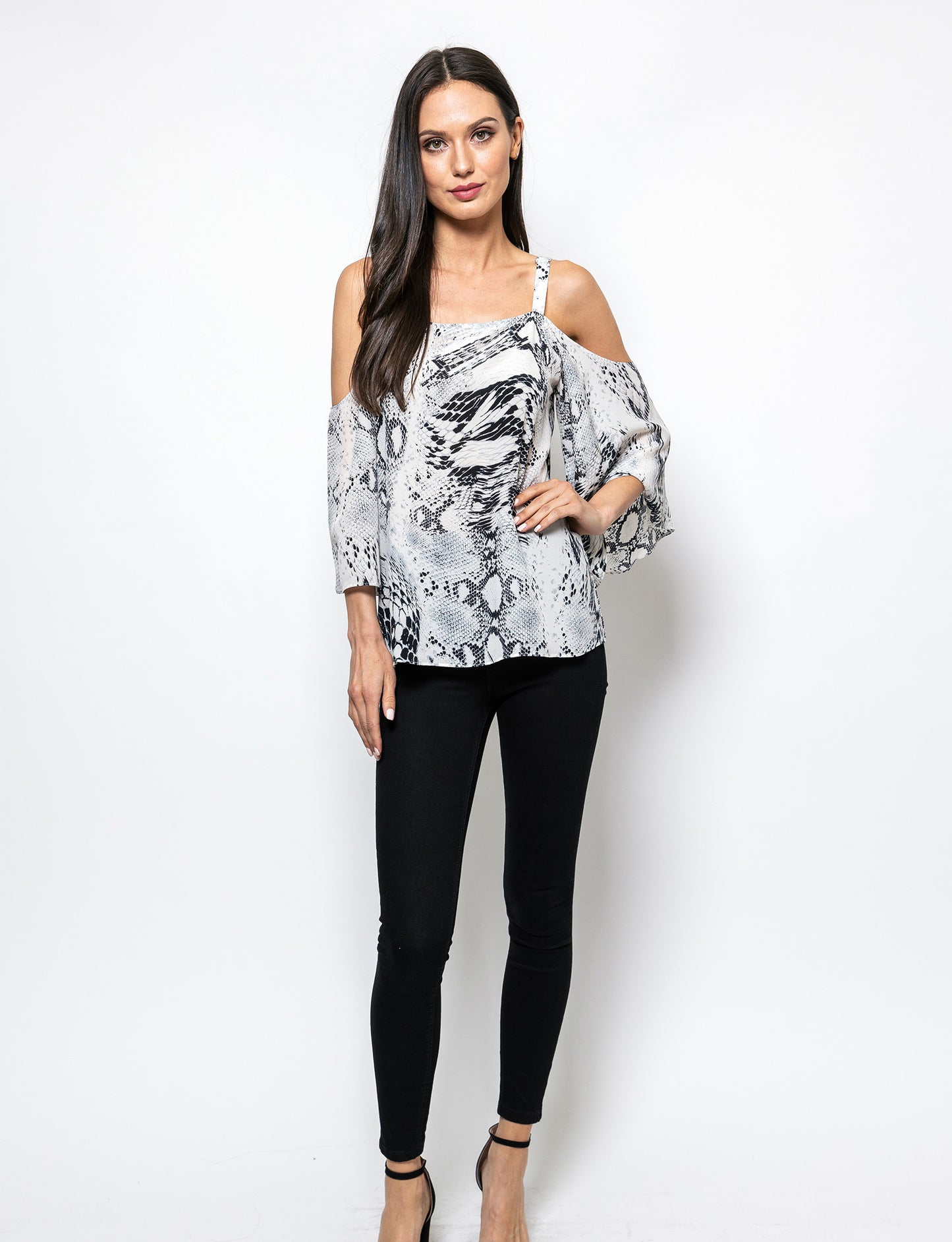 Mood Setter Ashe Animal Print Blouse