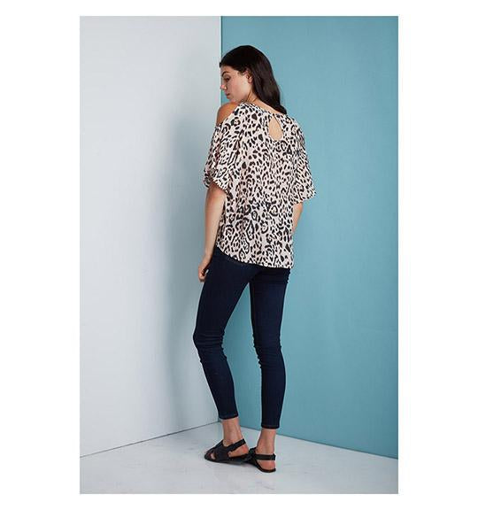Catching Stares Amelia Printed Top