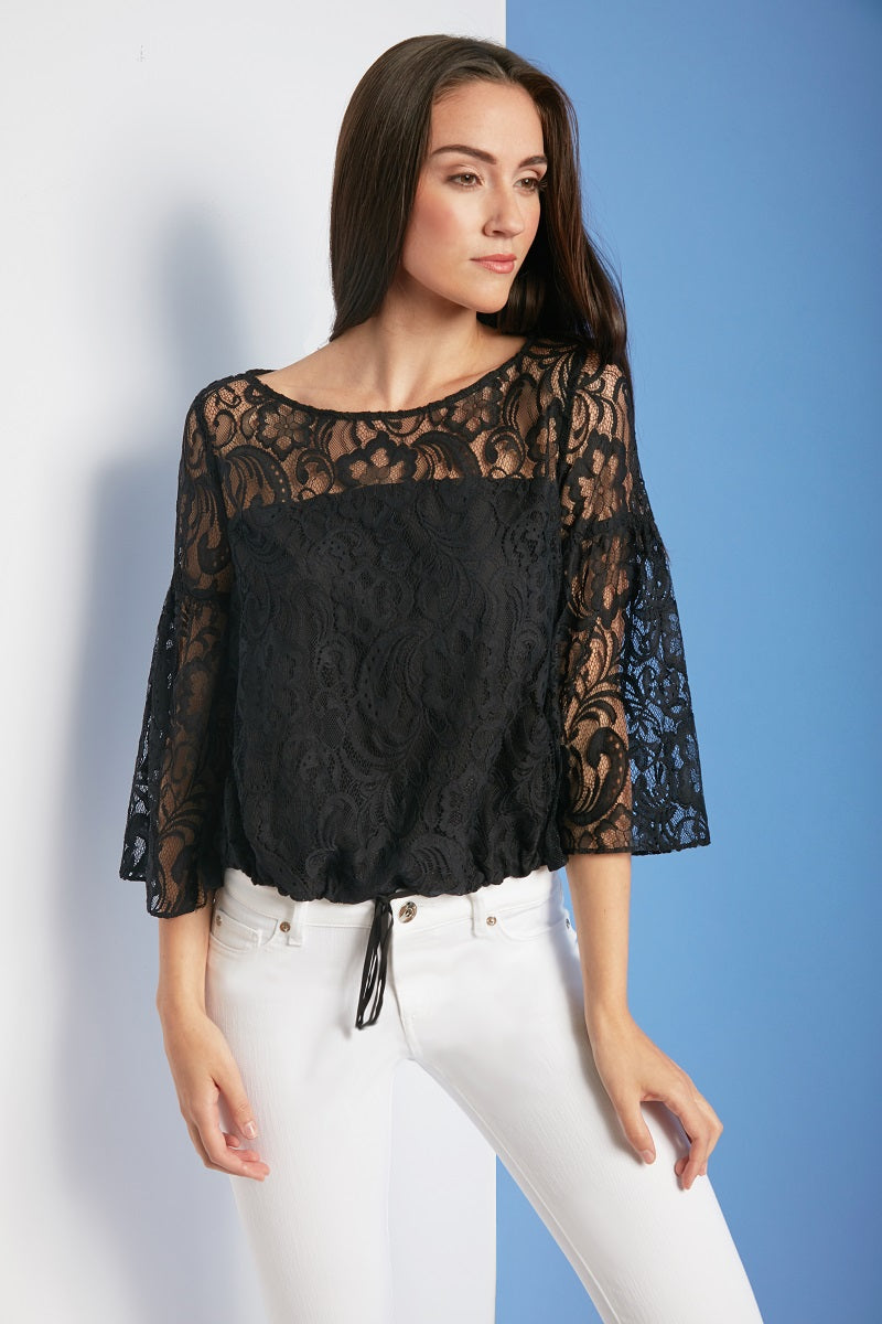 Celeste Lace Top