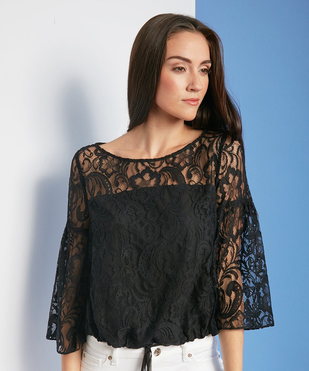 Celeste Lace Top