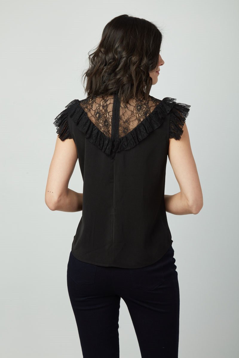 Love Lace Ruffle Reba Top