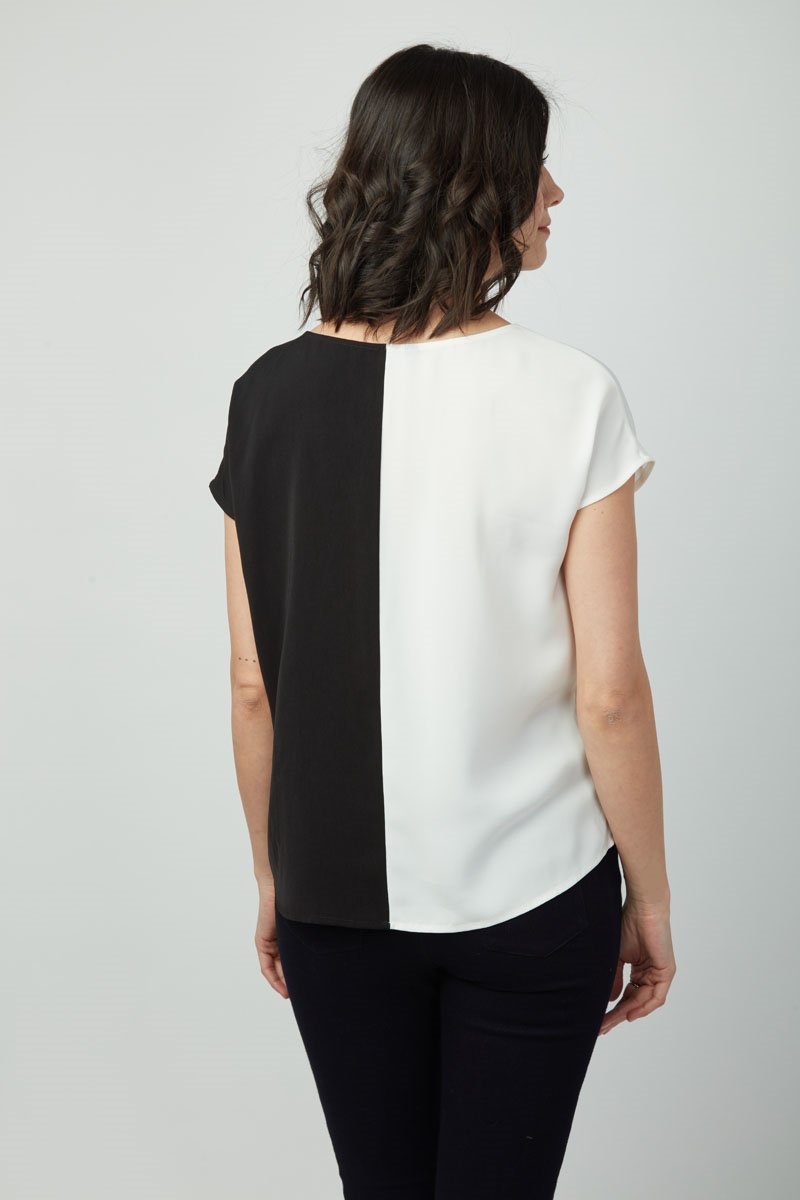 True Vixen Colorblock Liv Top