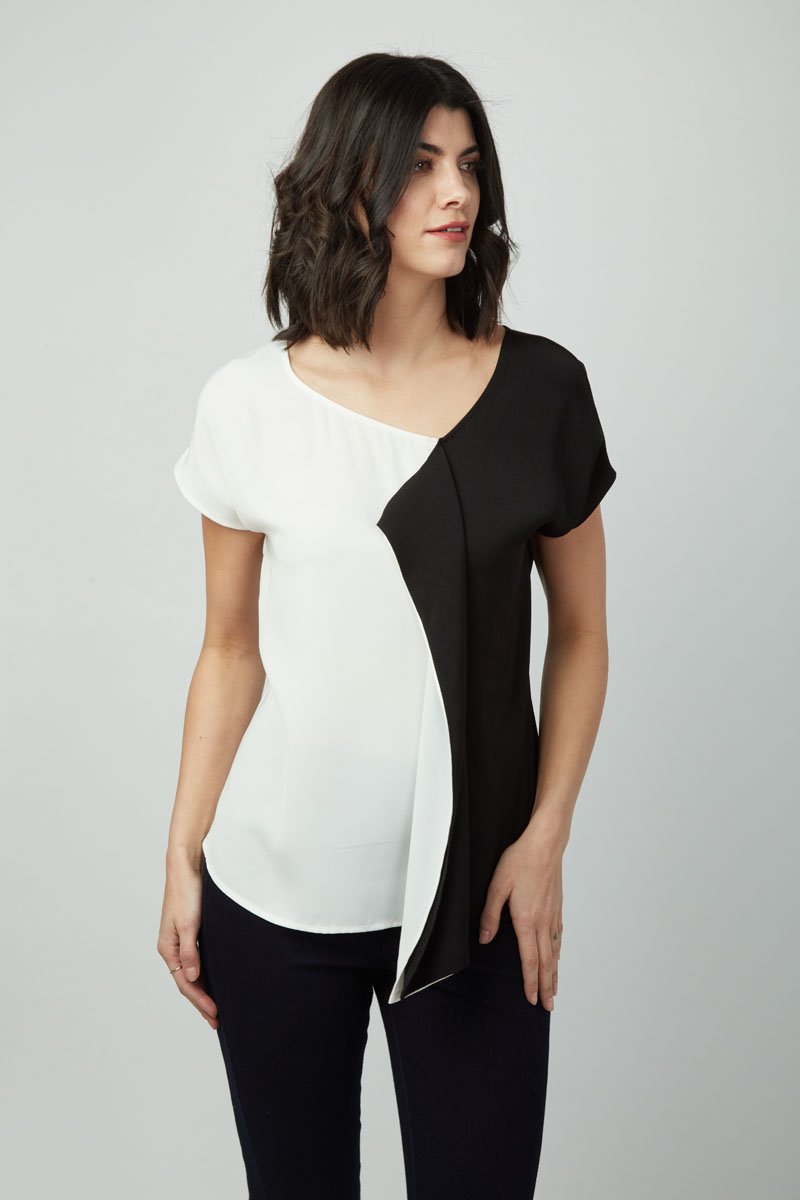 True Vixen Colorblock Liv Top