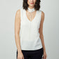 Iconic Issa Lace Up Collar Top