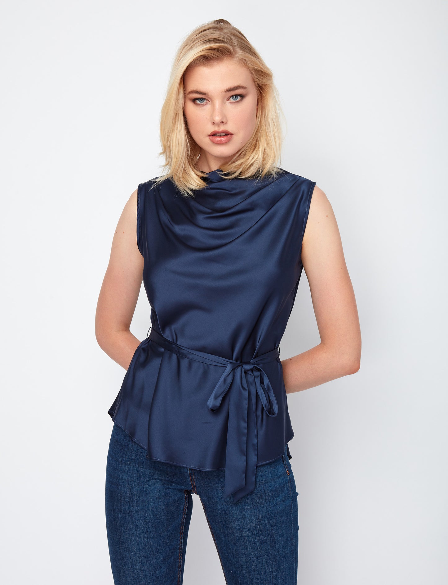 Love Spell Danni Tie-Waist Top