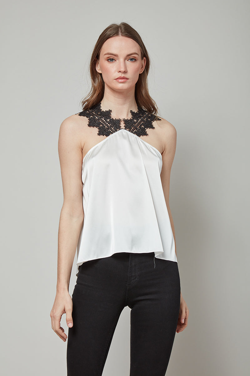 Lady in Red Abba Halterneck Top