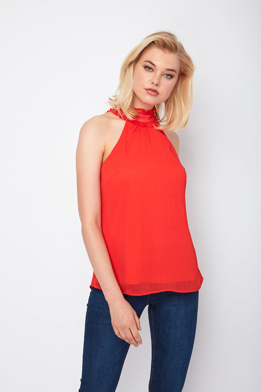Flaunt and Flair Cold Shoulder Inca Top