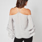 Cute Personality Meredith Halter Blouse