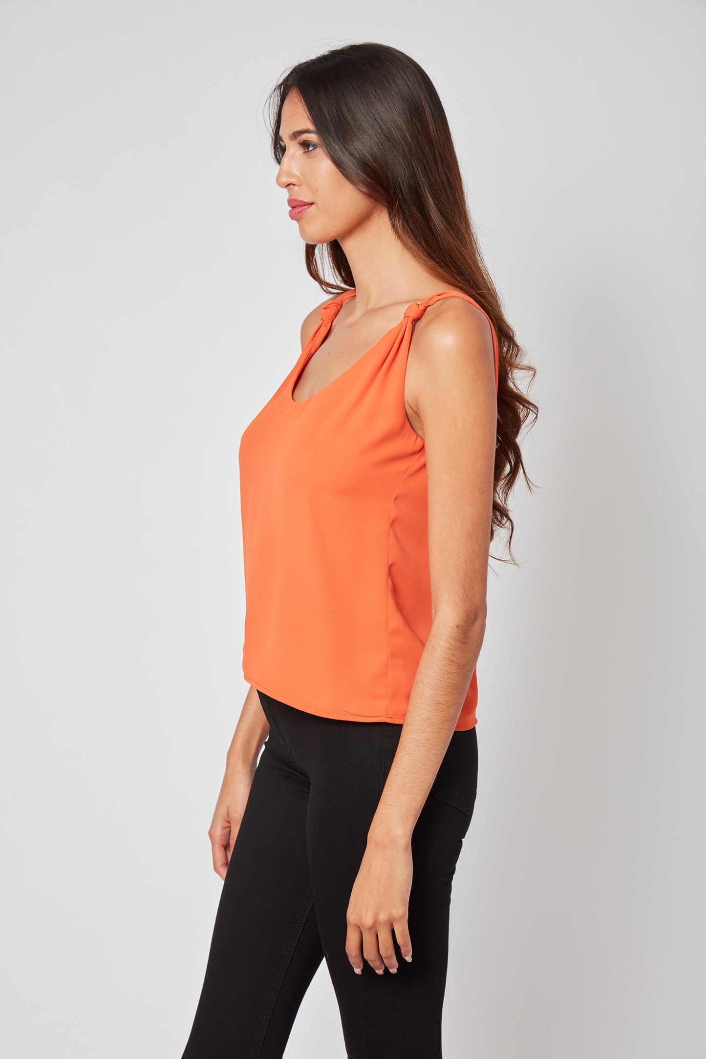 Like It Or Knot Knot Strap Top