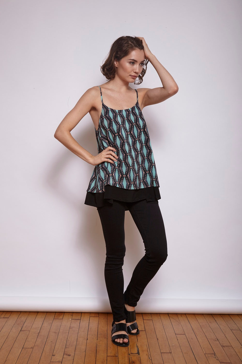 Dress to Impress Black Mellie Top