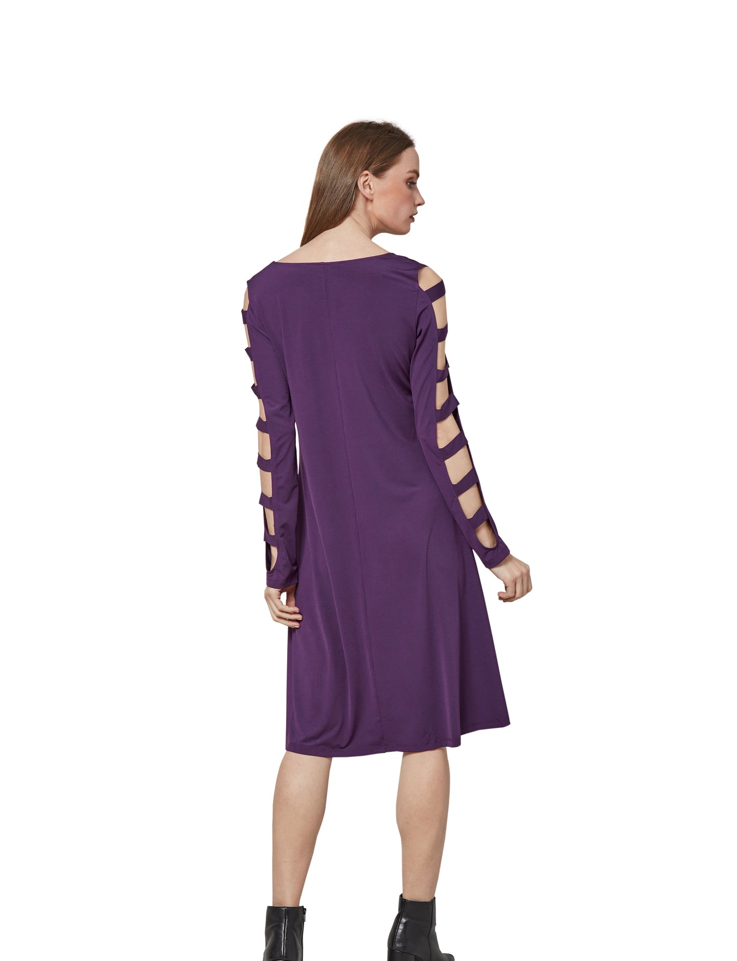 Pretty Distraction Ladder Sleeve Midi Dress