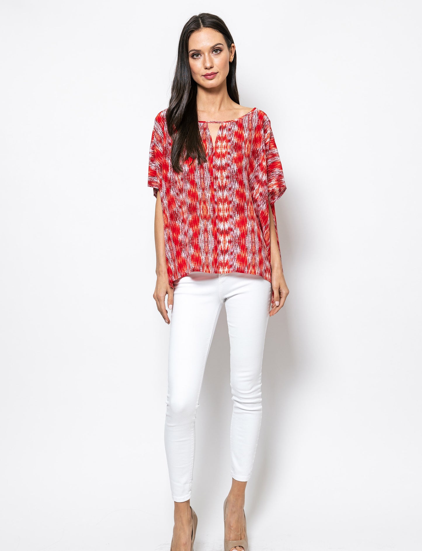 Blooming Day Clara Poncho Blouse