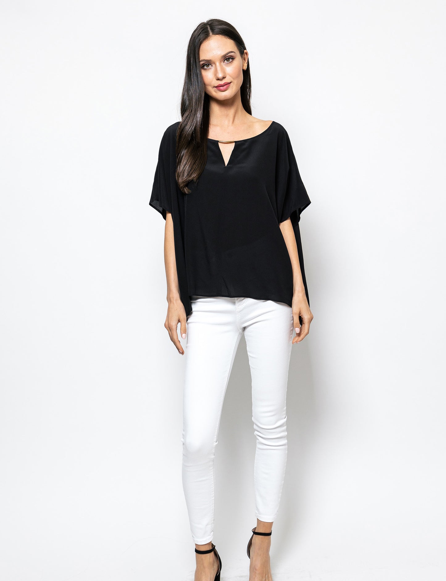 Blooming Day Clara Poncho Blouse