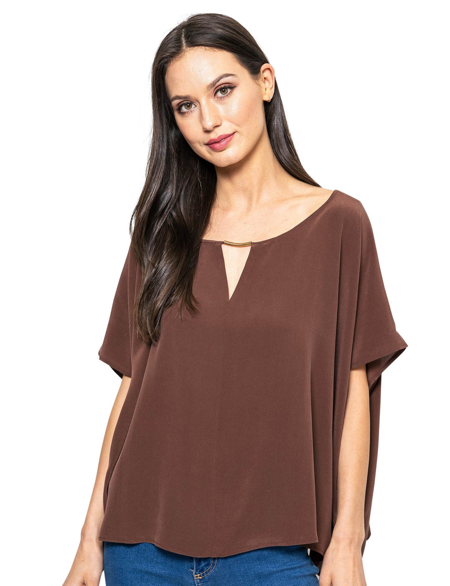 Blooming Day Clara Poncho Blouse