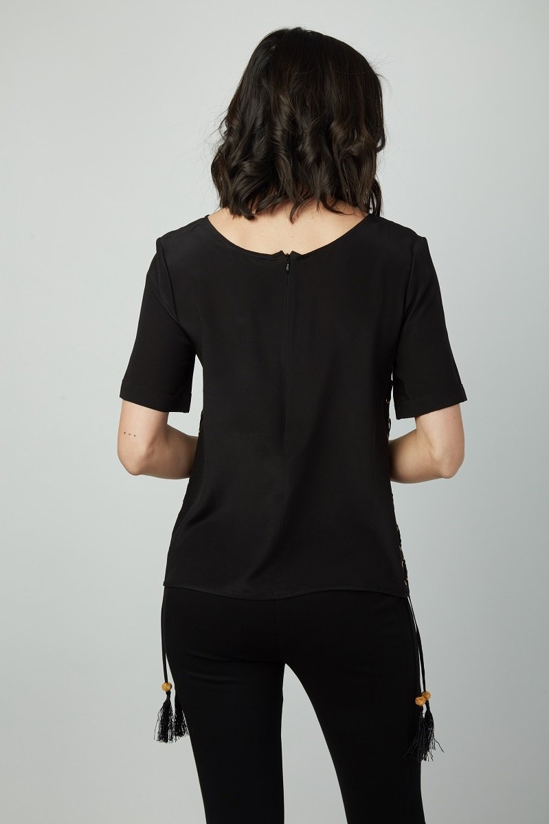 Sweet Girl Short Sleeve Lace-
