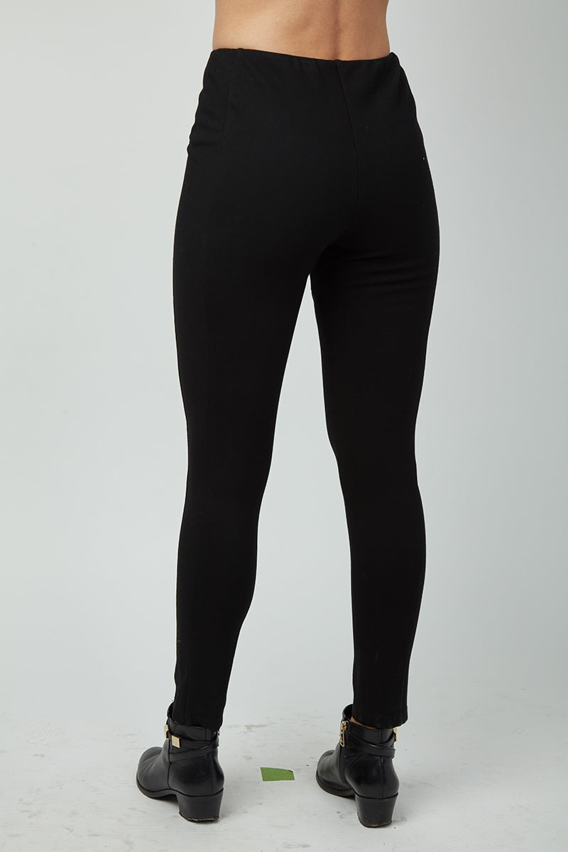 Work It Out Mid-Rise Ponte Leggings