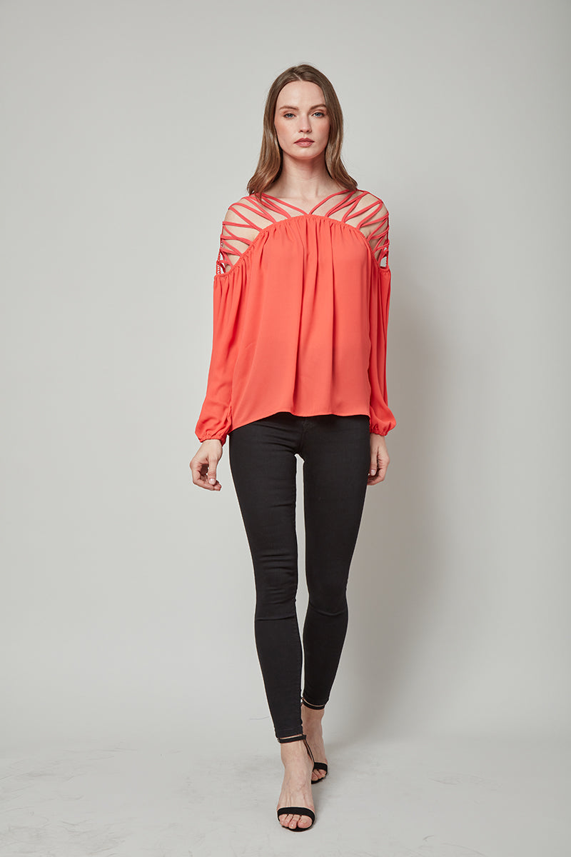 Style Chronicles Long Sleeve Lang Top