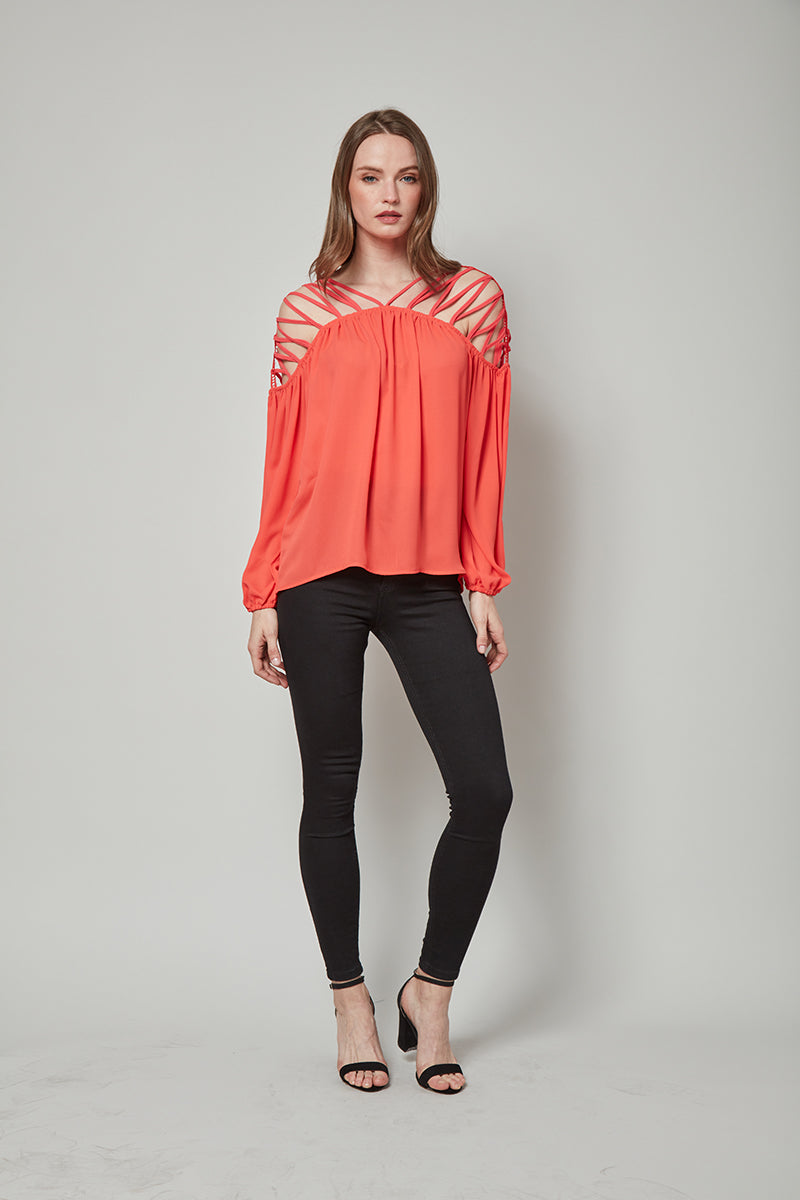 Style Chronicles Long Sleeve Lang Top