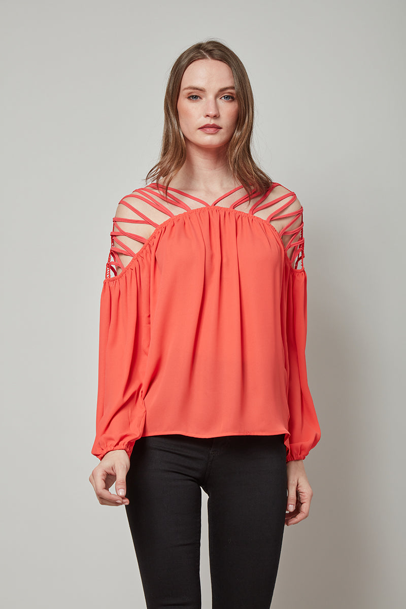 Style Chronicles Long Sleeve Lang Top