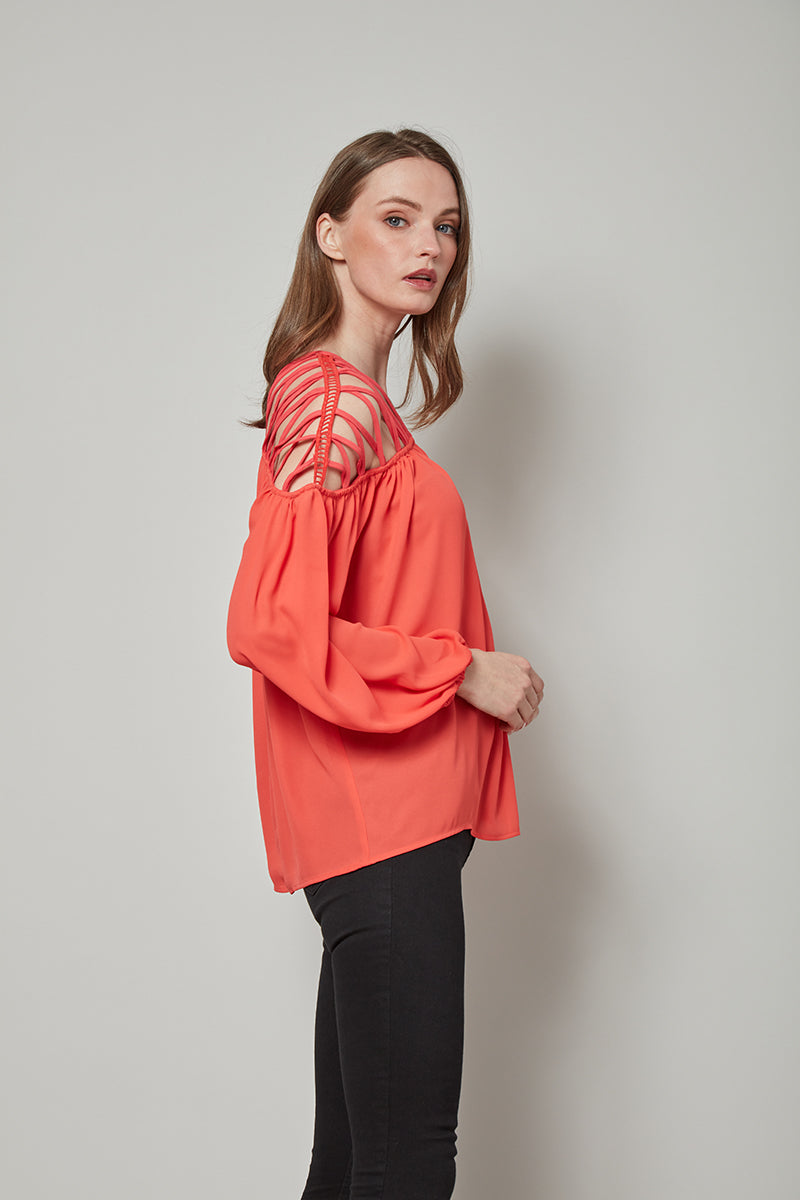 Style Chronicles Long Sleeve Lang Top