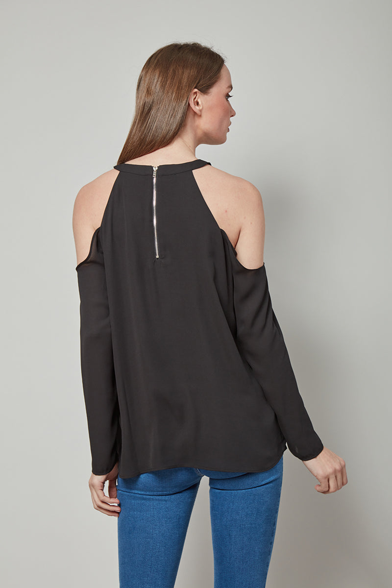 Slay in Style Cold Shoulder Top