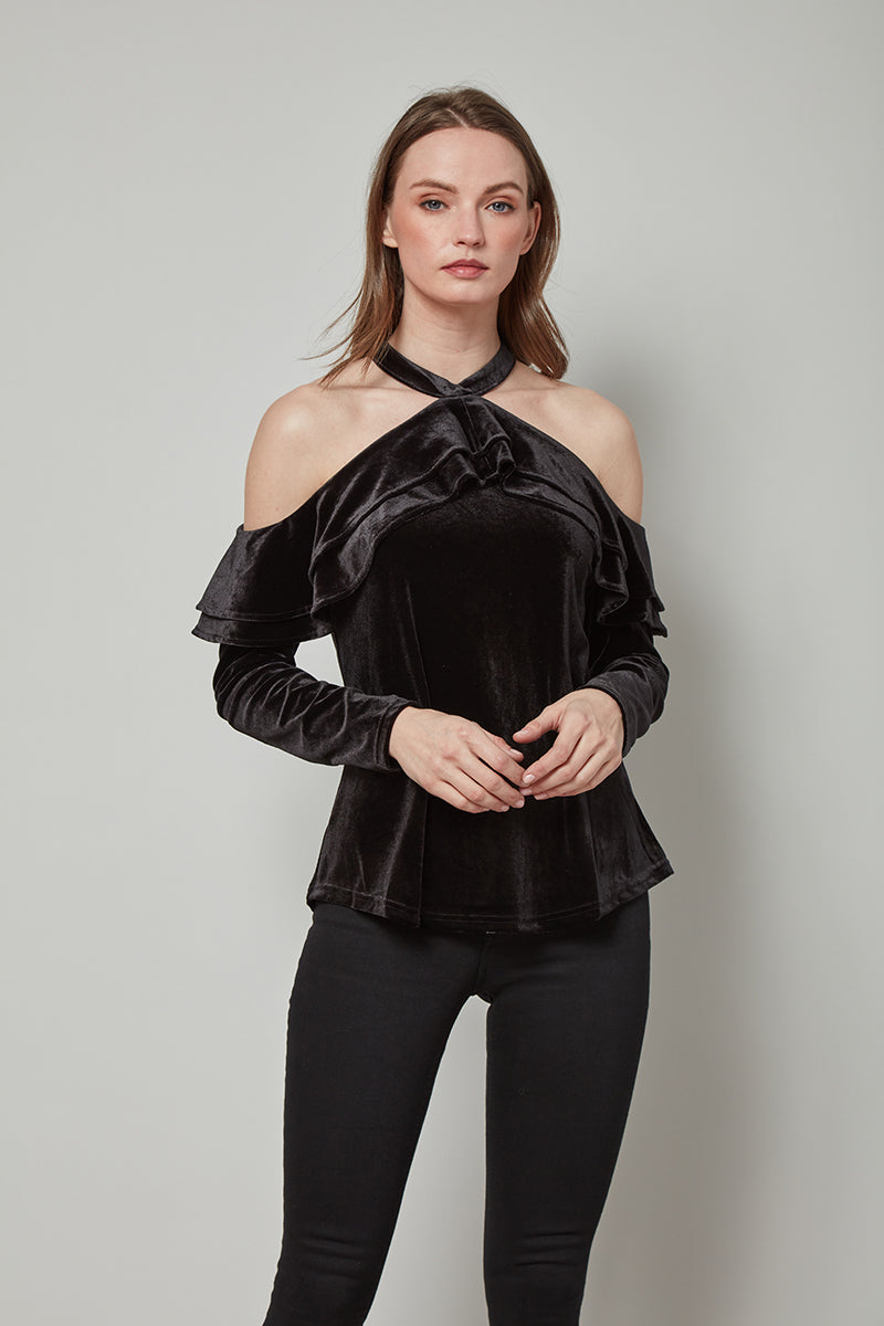 Morgan Velvet Top