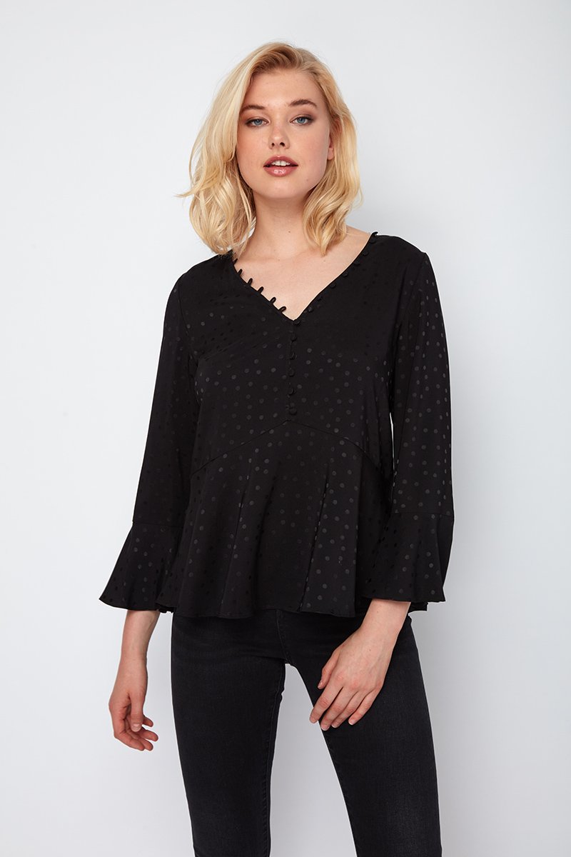 Perfect Fit Amalia Peplum Top