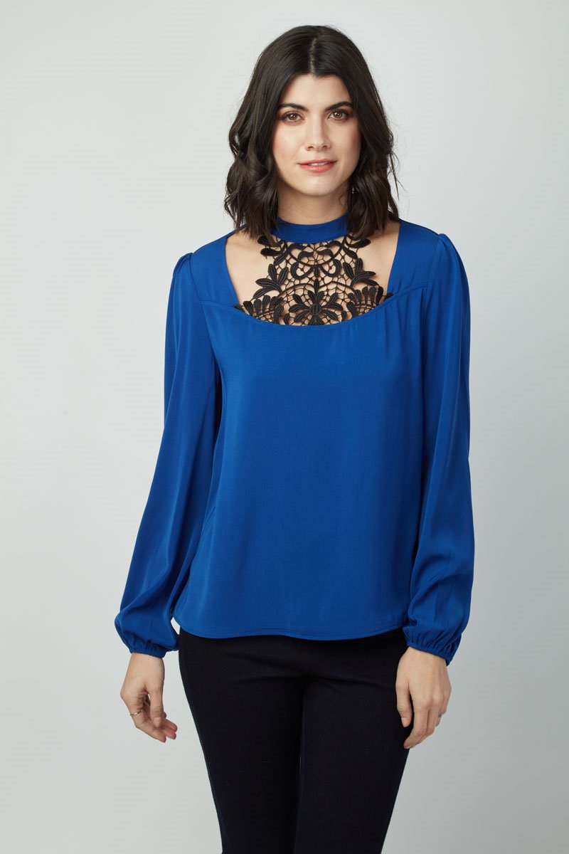 Fashionista and Iconic Julie Long Sleeve Blouse