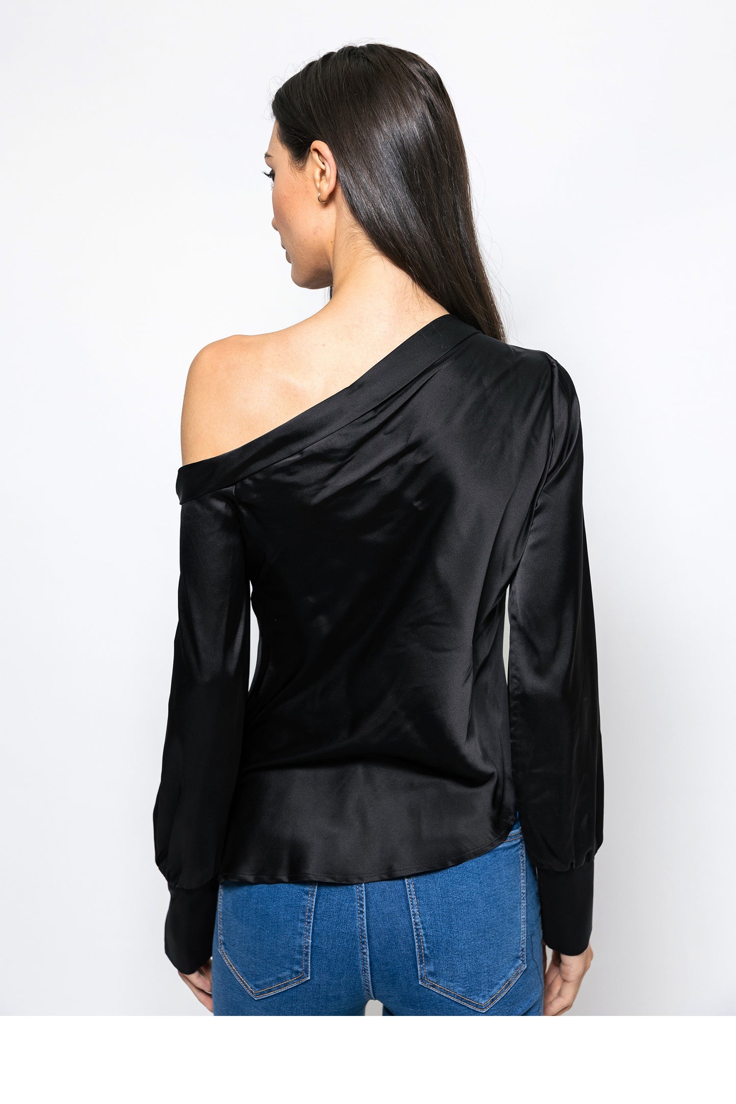 Good For You One Shoulder Chloe Blouse