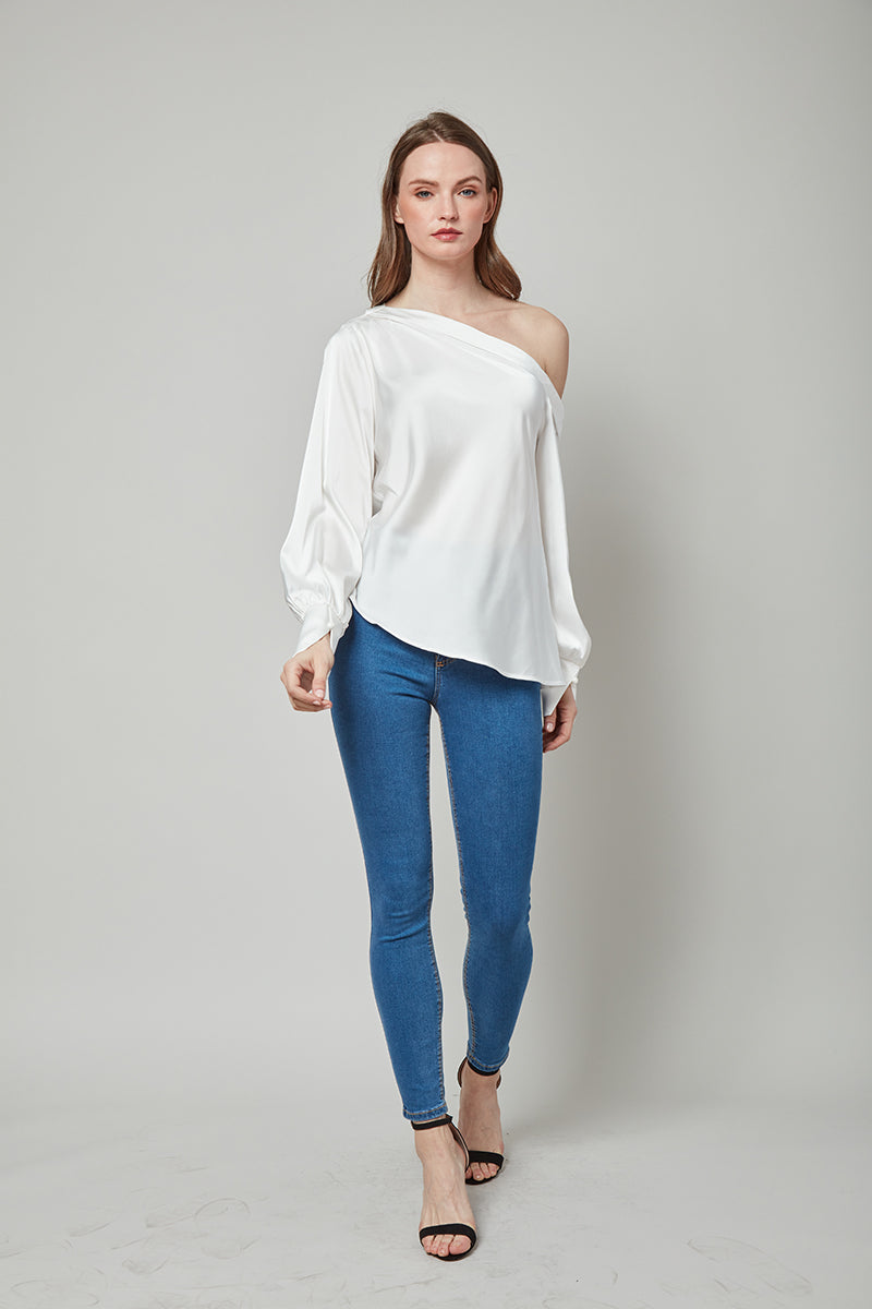 Style Savvy One-Shoulder Top