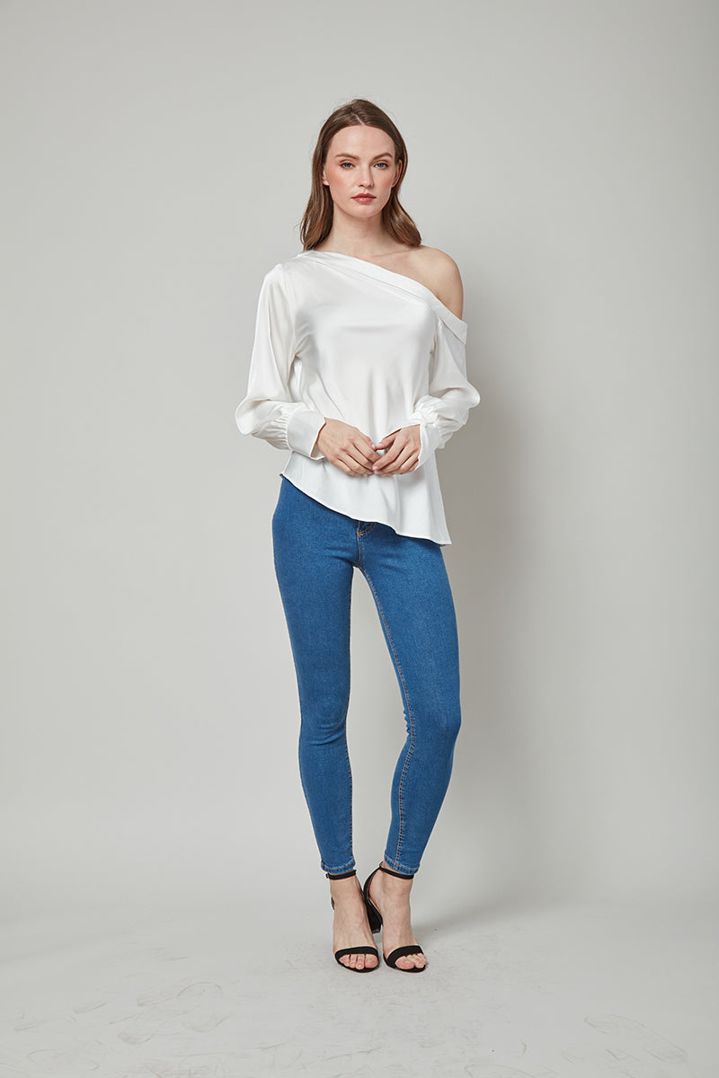 Style Savvy One-Shoulder Top
