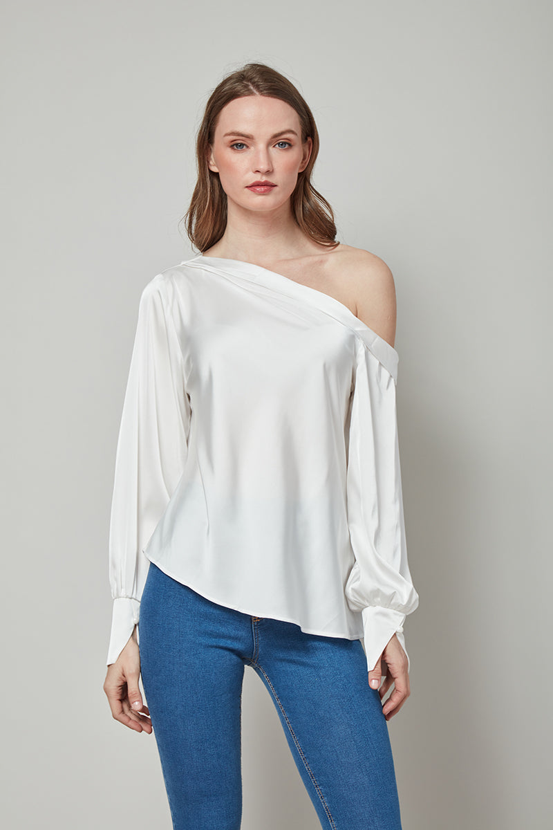 Style Savvy One-Shoulder Top