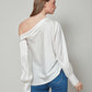Style Savvy One-Shoulder Top