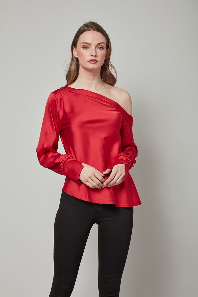 Style Savvy One-Shoulder Top