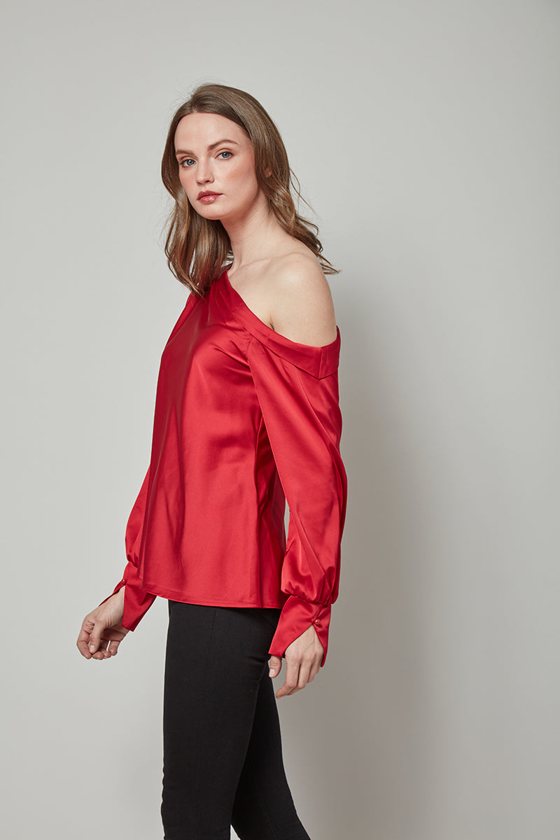 Style Savvy One-Shoulder Top