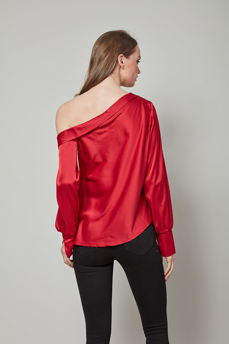 Style Savvy One-Shoulder Top