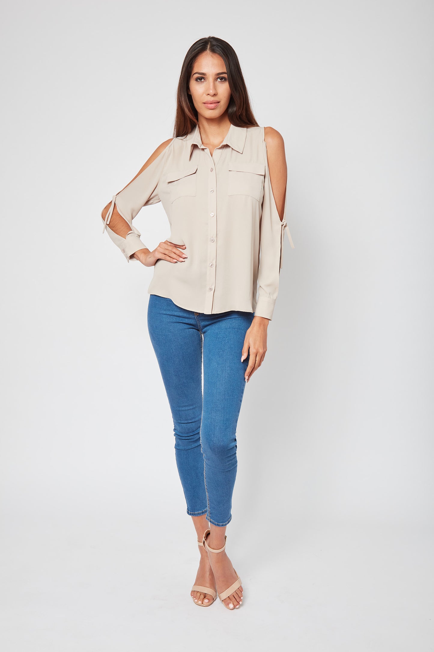 Less is More Split Sleeve Shirt