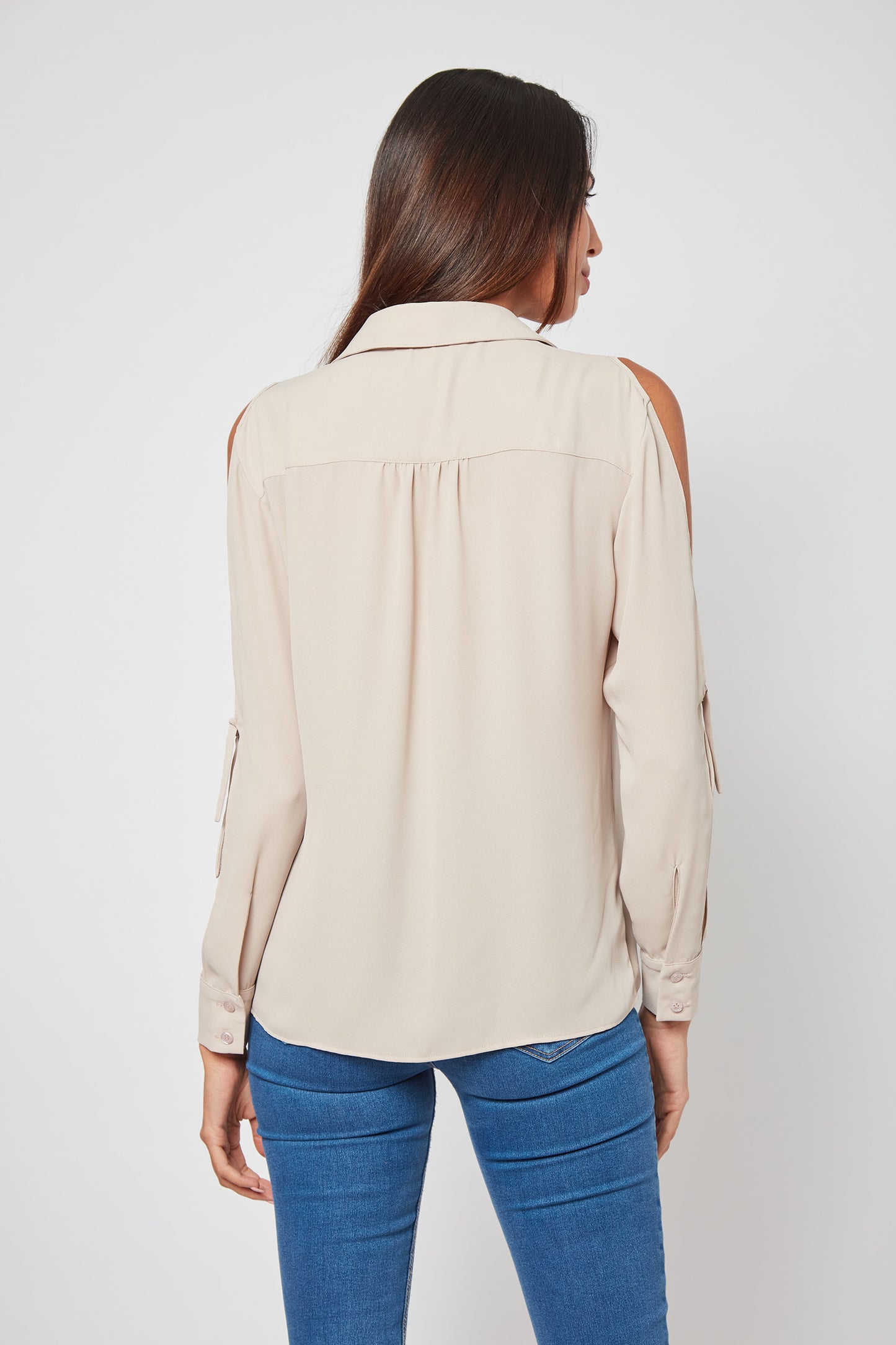 Less is More Split Sleeve Shirt