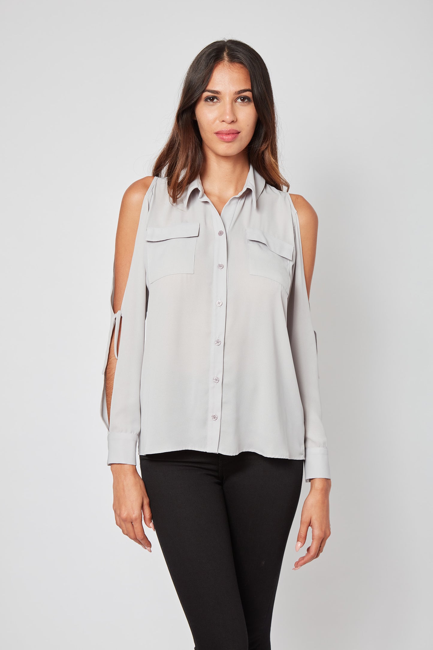 Less is More Split Sleeve Shirt