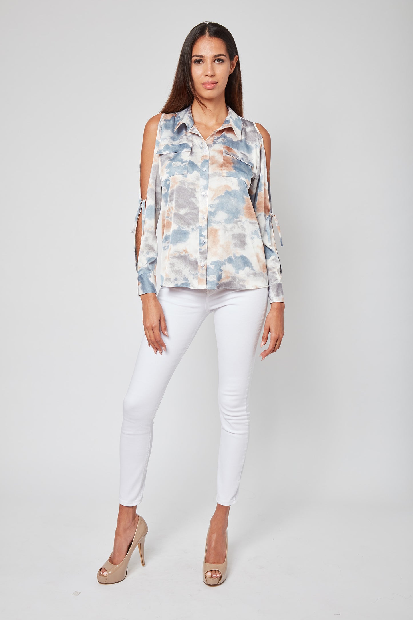 Less is More Split Sleeve Shirt