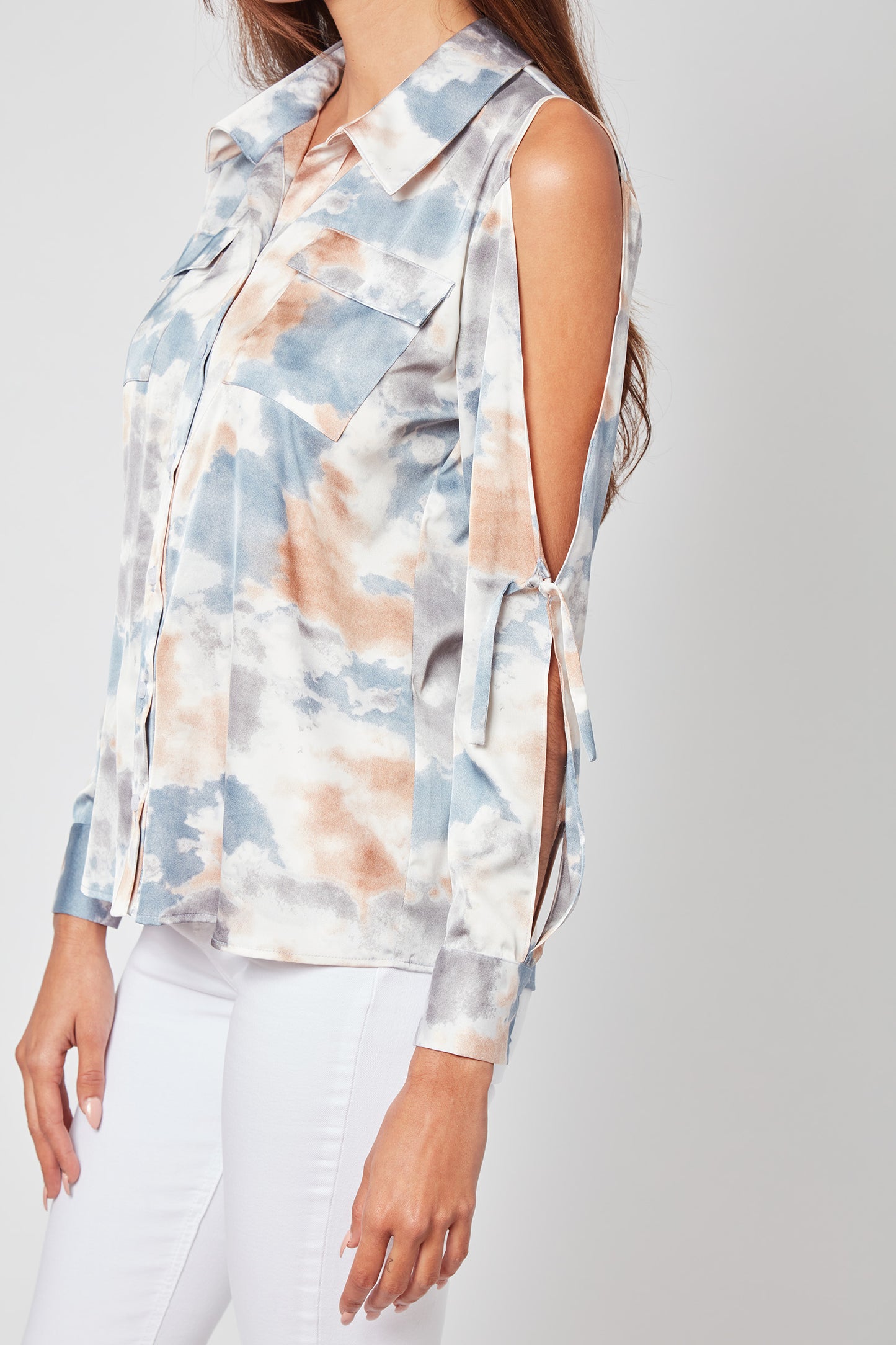 Less is More Split Sleeve Shirt