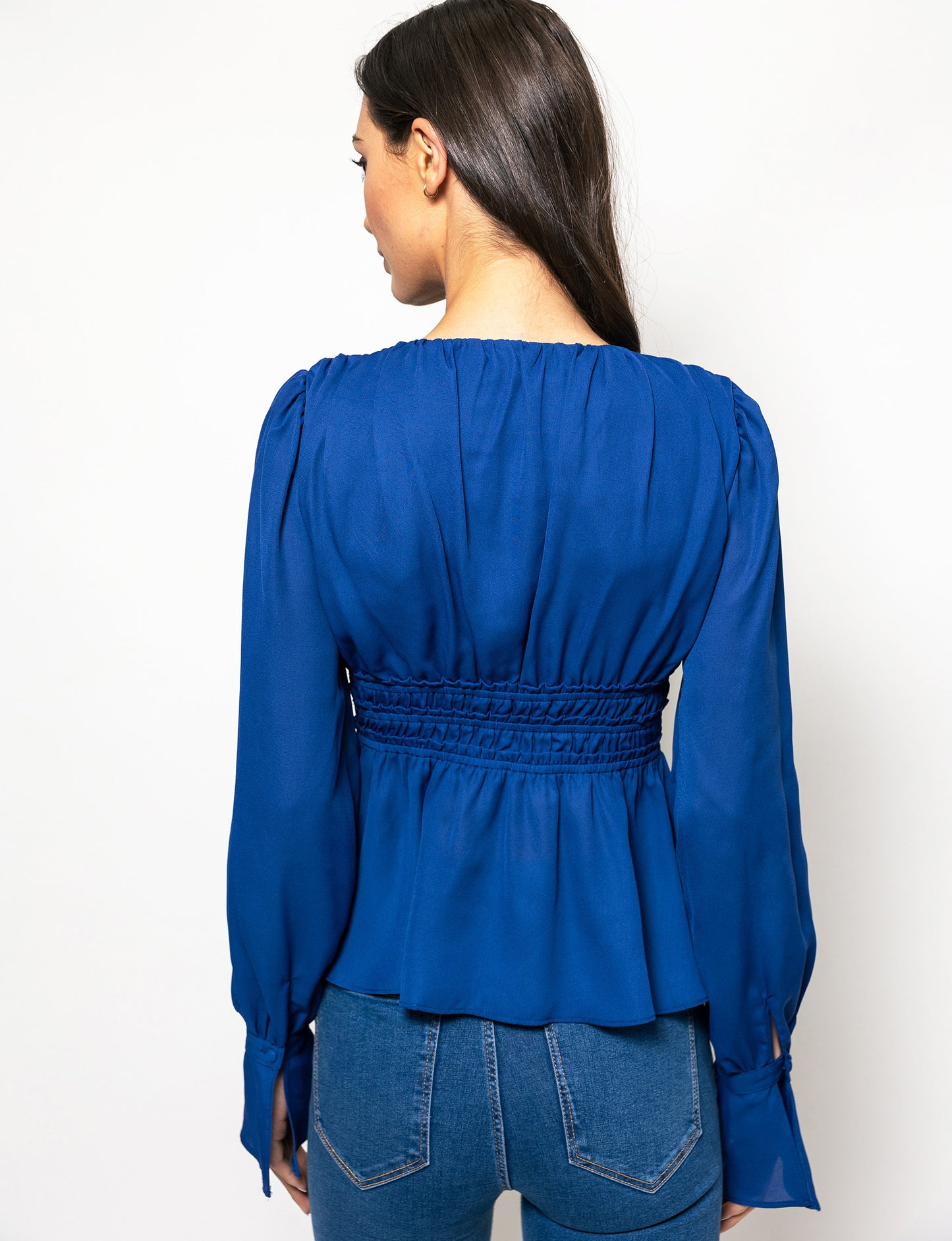 Stay Chic Peplum Style Nina Blouse
