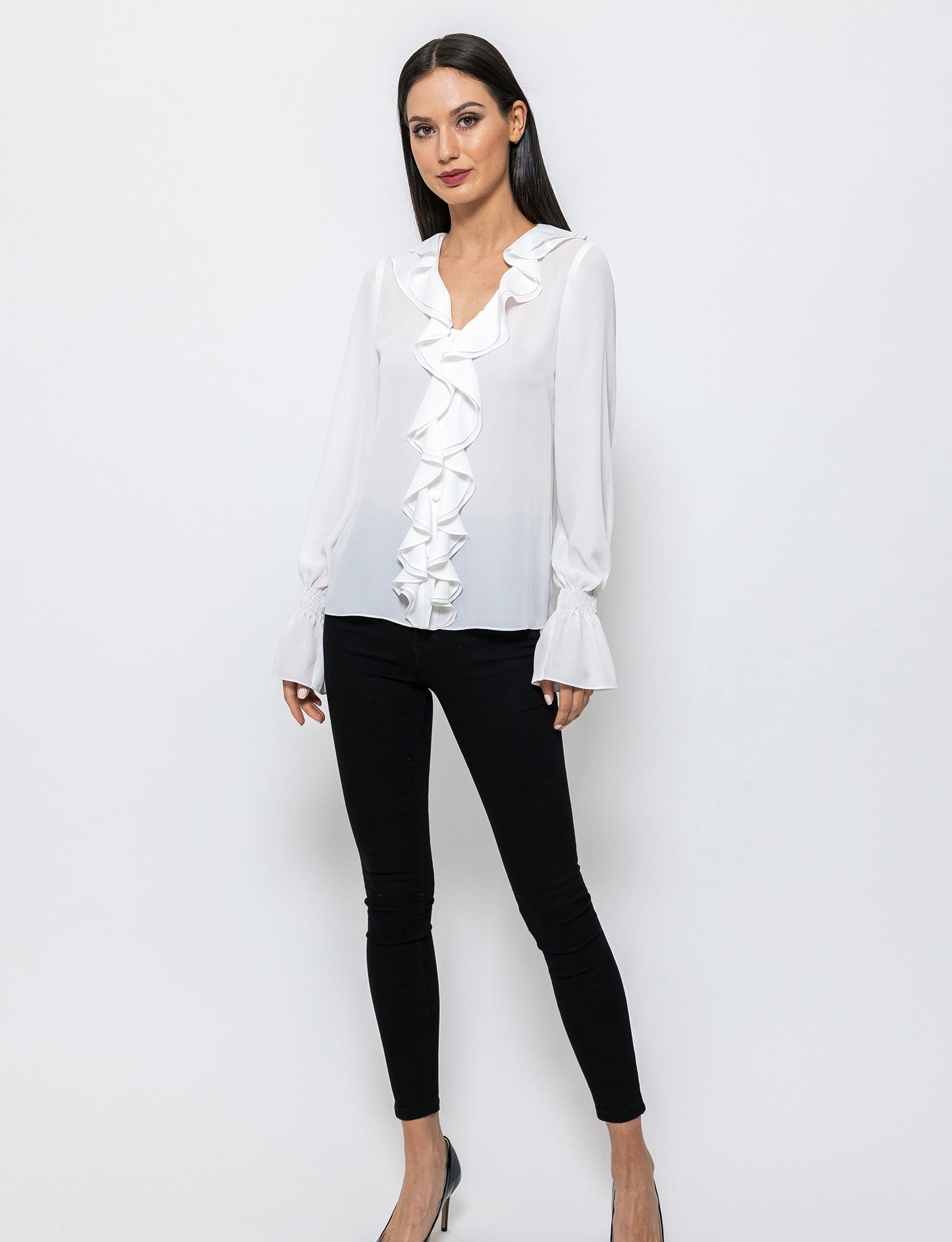 Urban Edge Ruffled Sasha Blouse