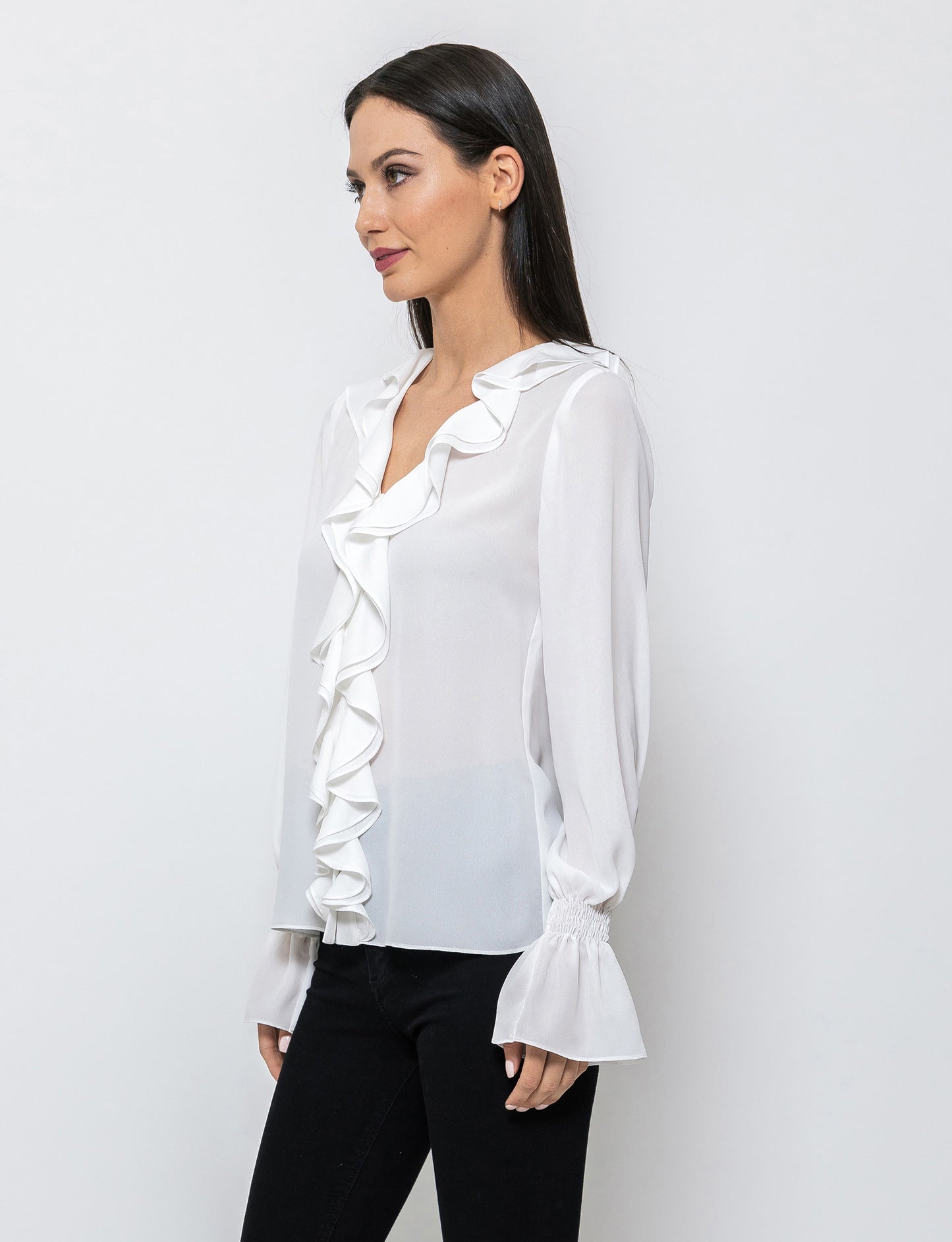 Urban Edge Ruffled Sasha Blouse