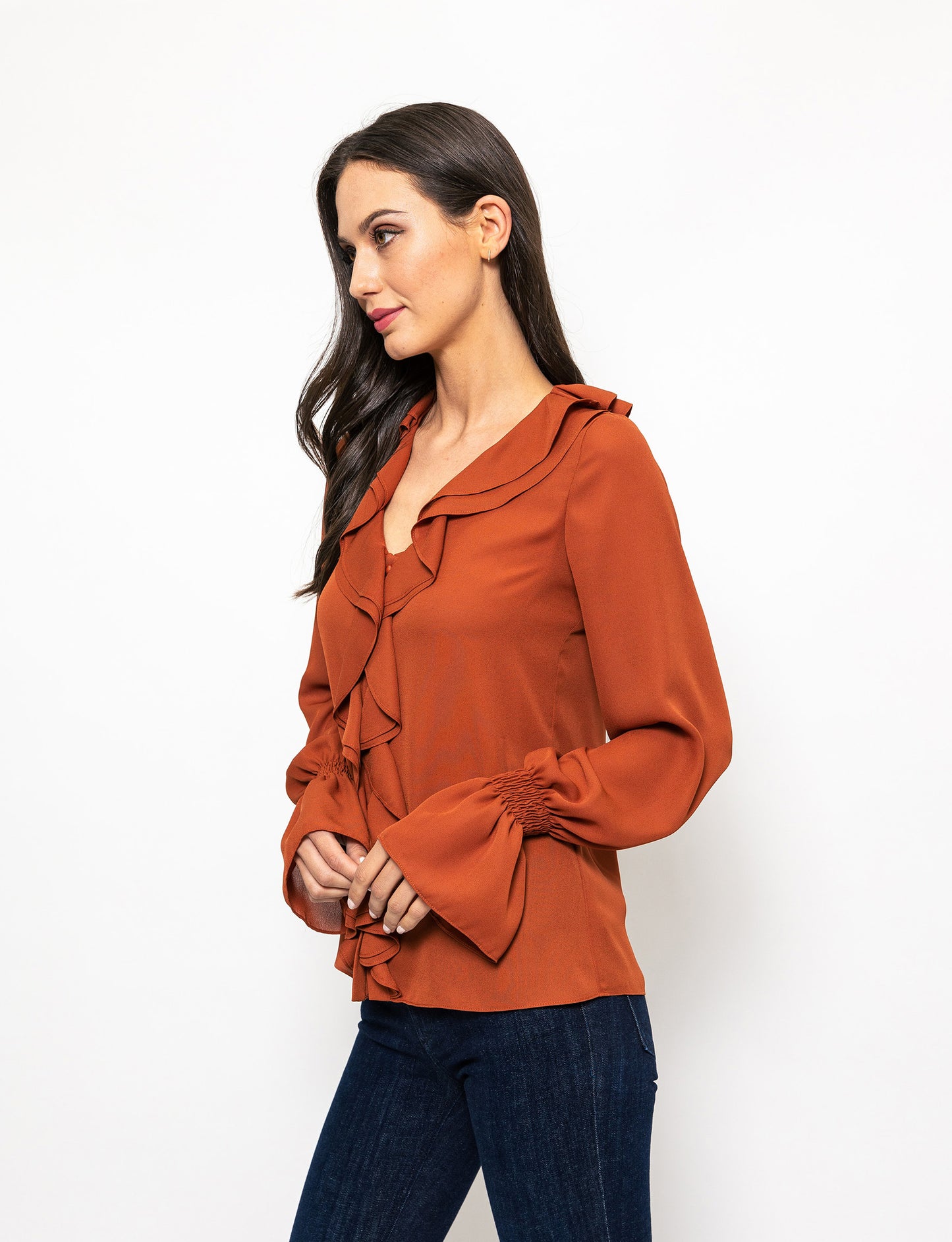 Urban Edge Ruffled Sasha Blouse