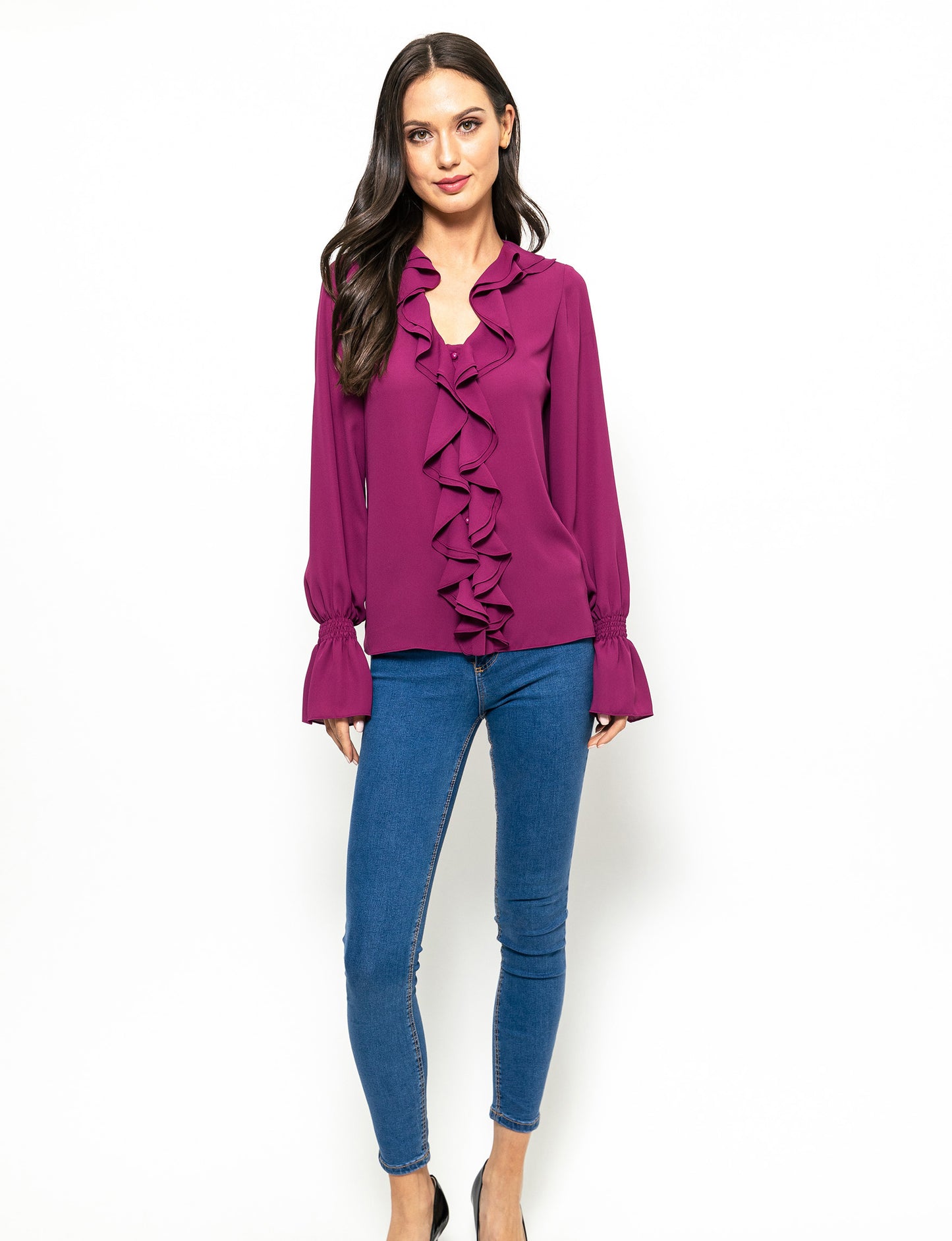 Urban Edge Ruffled Sasha Blouse