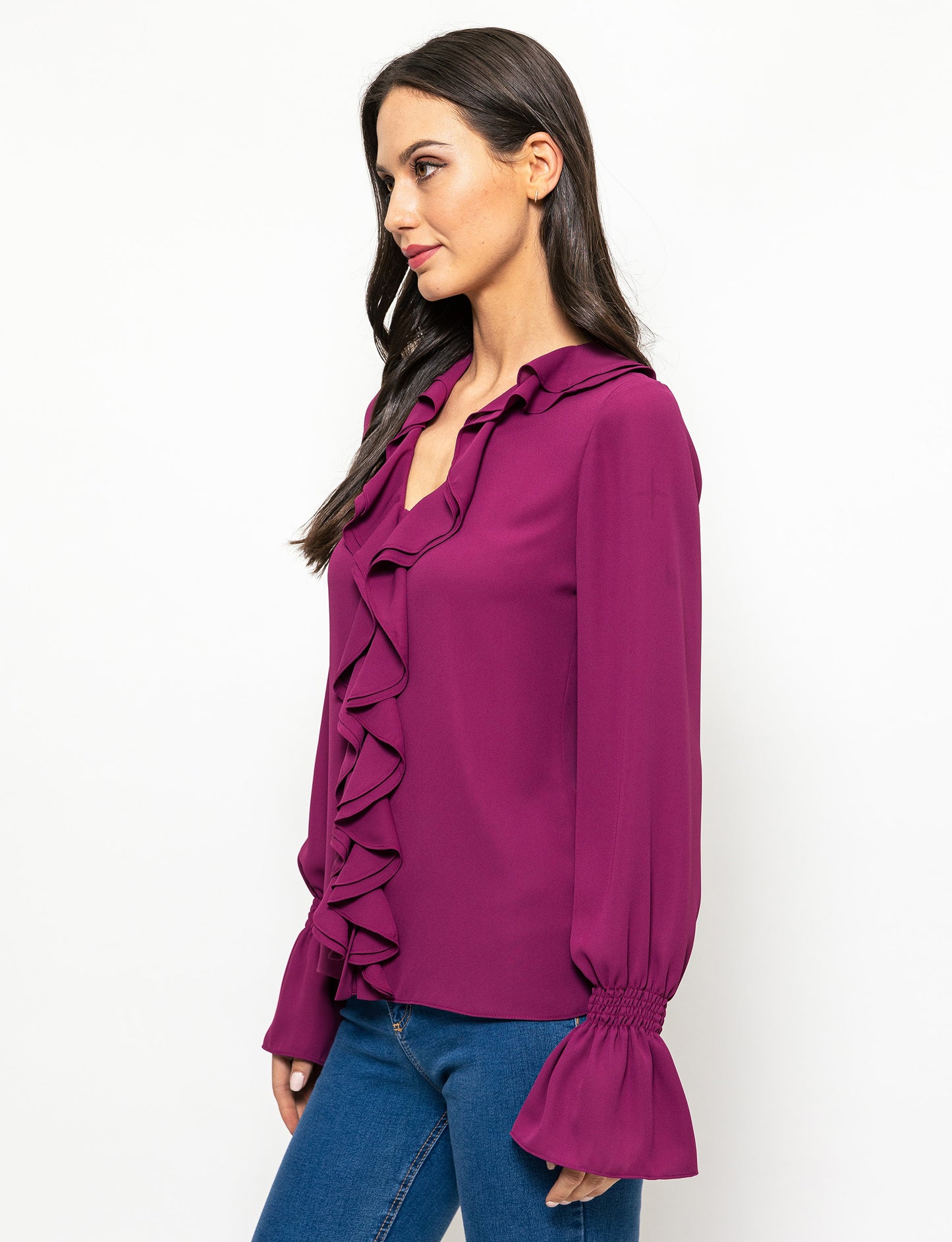 Urban Edge Ruffled Sasha Blouse