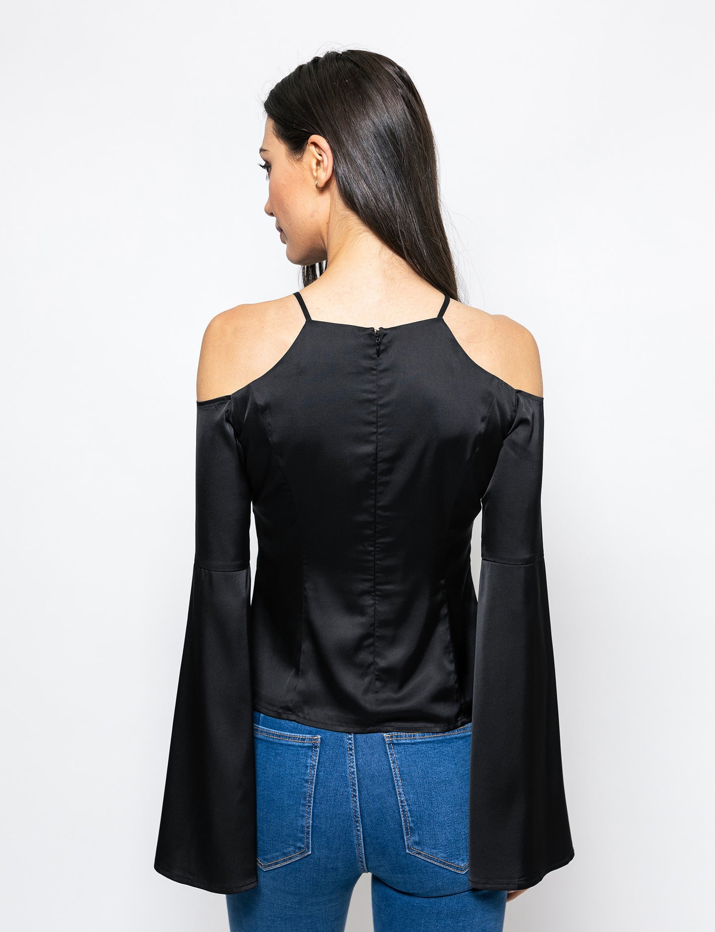 Inner Diva Cold Shoulder Lulu Blouse